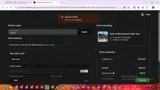 4JULY coupon verification screenshot