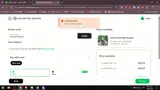 VALENTINES15 coupon verification screenshot