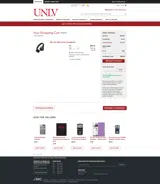 UNLV Bookstore coupon verification screenshot