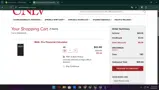 UNLV Bookstore coupon verification screenshot