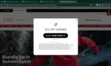 UNLV Bookstore coupon verification screenshot