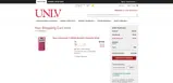 UNLV Bookstore coupon verification screenshot
