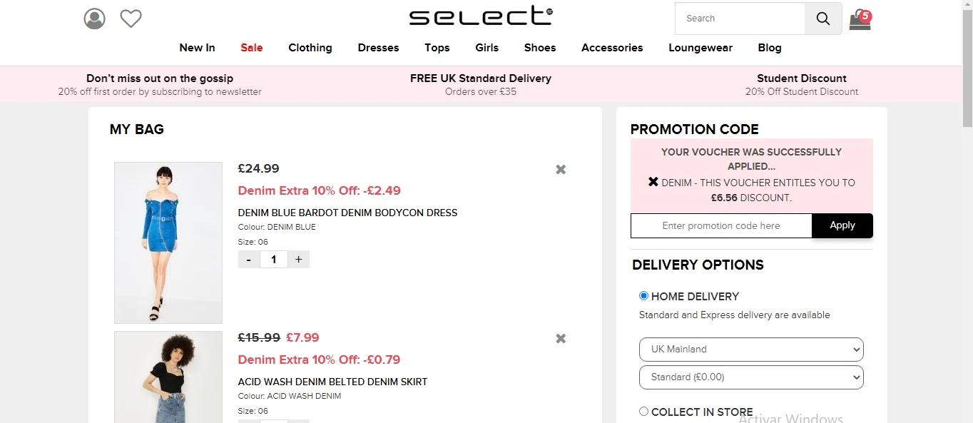 UNO Pizzeria & Grill checkout page showing UNO Pizzeria & Grill promo code box | Screenshot taken by SimplyCodes community member on Aug 20, 2020
