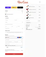 Uno Casa coupon verification screenshot