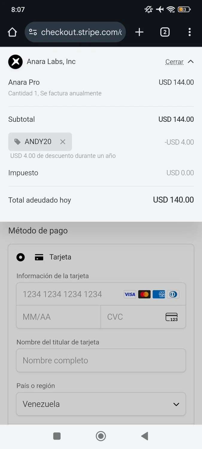 Unriddle promo code screenshot showing code ANDY20 applied at Unriddle checkout page. Uploaded by SimplyCodes community member RoyalSpotter5217 on Sep 28, 2025