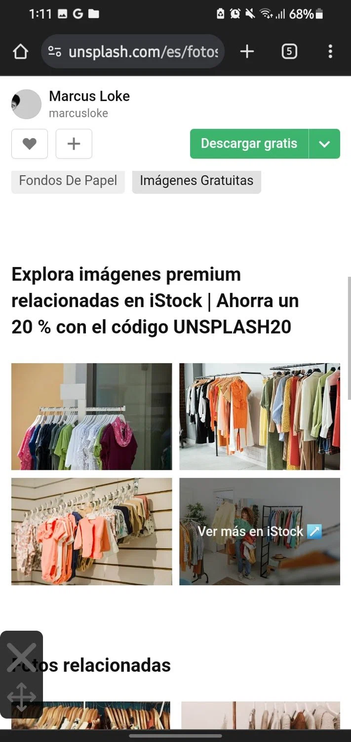 Unsplash checkout page showing Unsplash promo code box | Screenshot taken by SimplyCodes community member on Dec 1, 2023