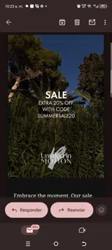 Summersale20 coupon verification screenshot