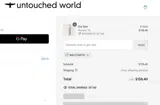 WELCOME10 coupon verification screenshot