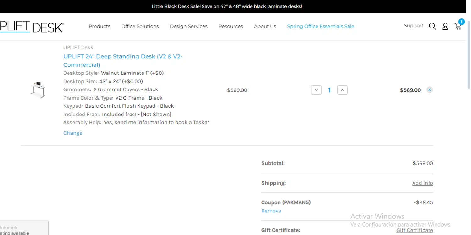 UPLIFT Desk Promo Codes 10 Off May 2024