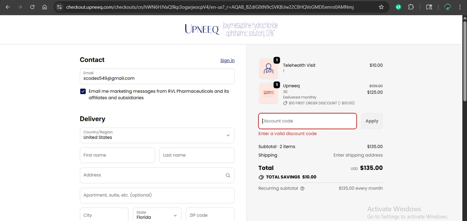 Upneeq coupon code screenshot showing code BFCM applied at Upneeq checkout page. Uploaded by SimplyCodes community member giselmarstephanny on Dec 10, 2025