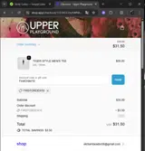 FirstOrder10 coupon verification screenshot