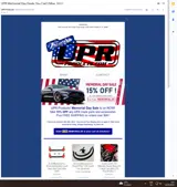 MEMORIAL25 coupon verification screenshot