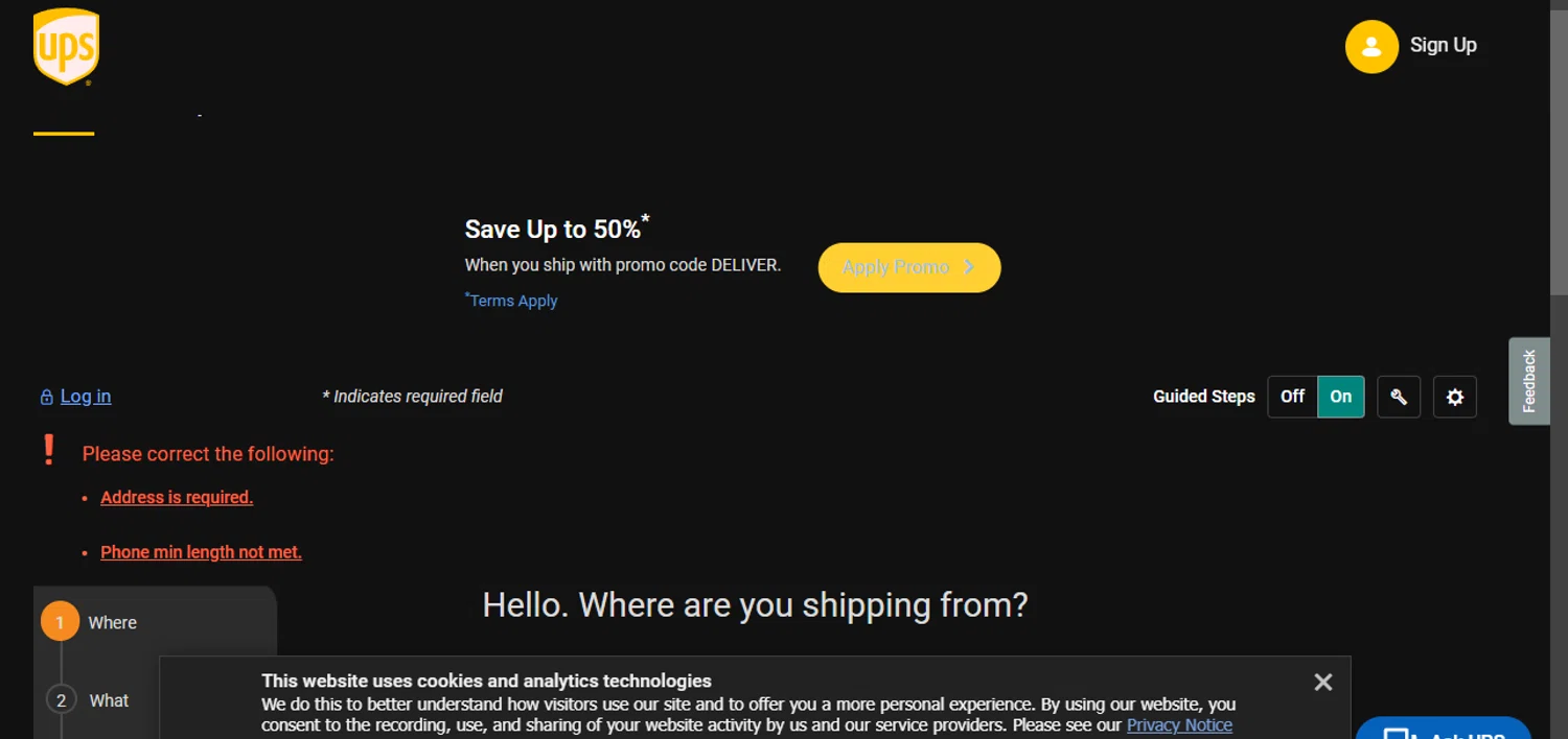 UPS Promo Codes 10 Off September 2024