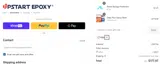 Upstart Epoxy coupon verification screenshot