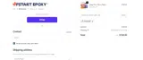 Upstart Epoxy coupon verification screenshot