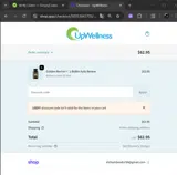 10OFF coupon verification screenshot