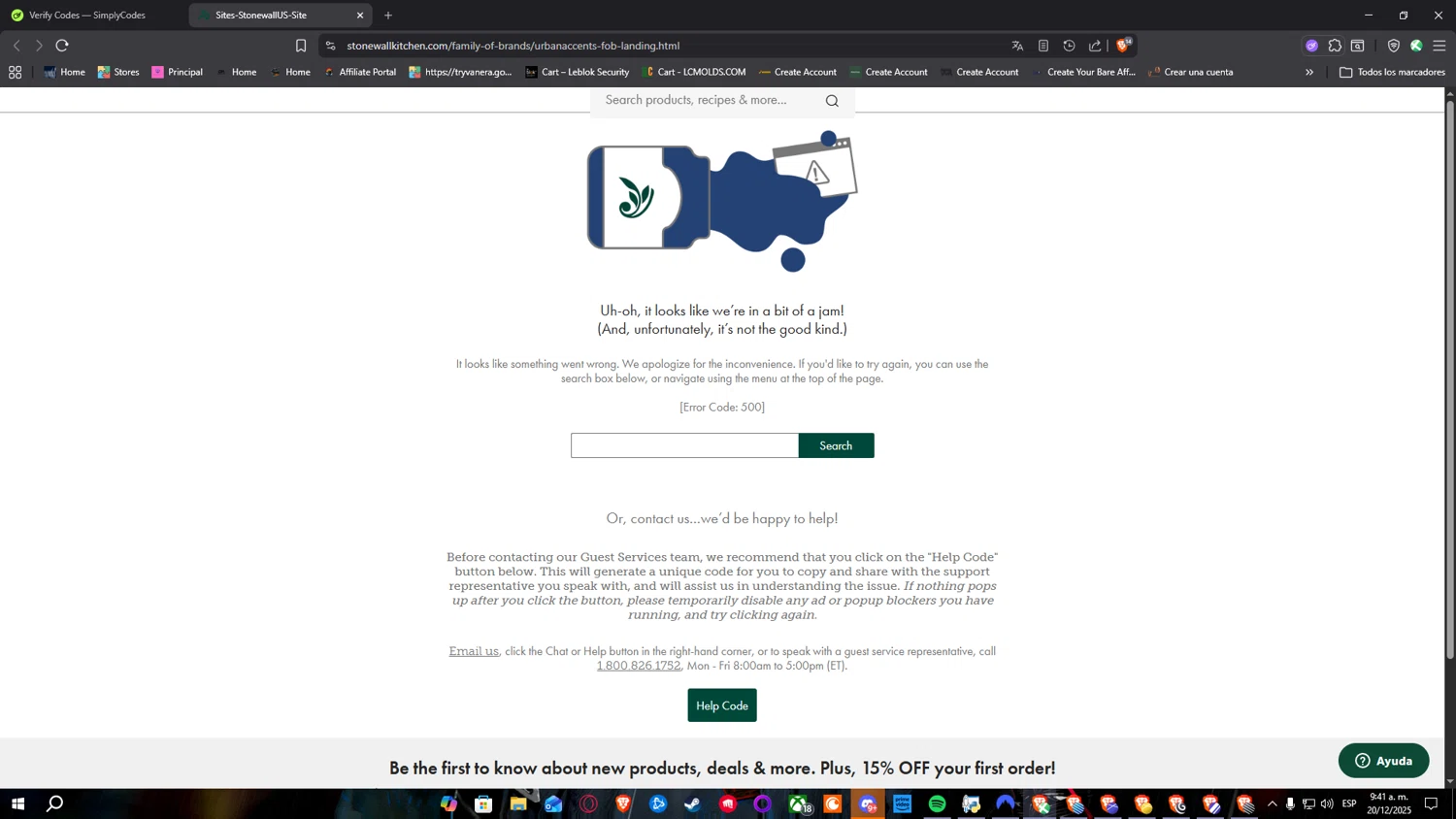 Urban Accents promo code screenshot showing code Fs65 applied at Urban Accents checkout page. Uploaded by SimplyCodes community member Nulo0000 on Dec 20, 2025