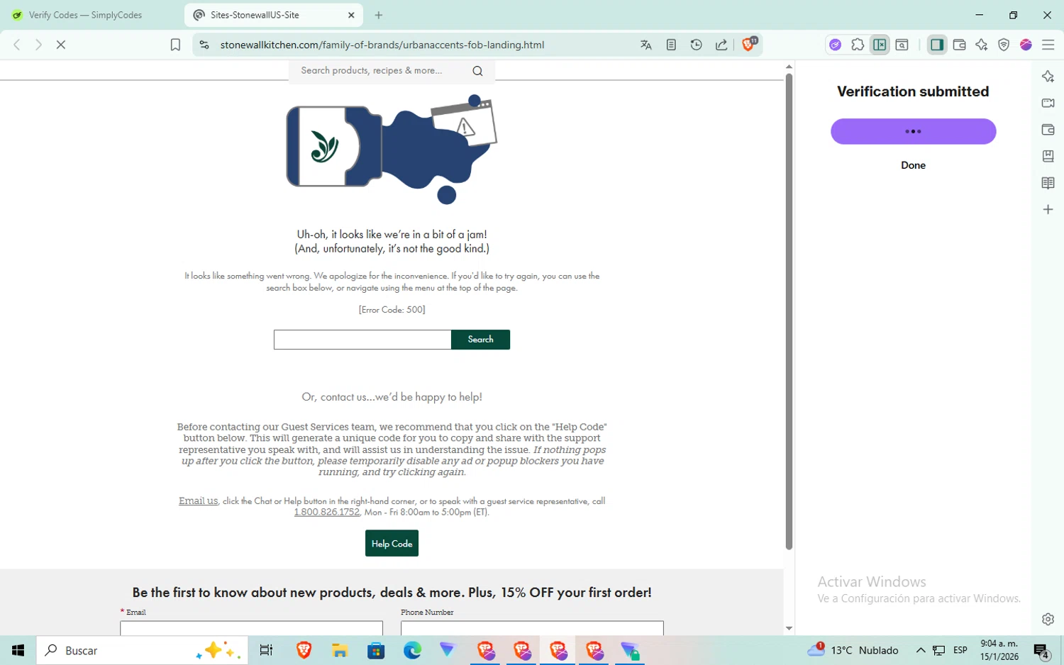 Urban Accents promo code screenshot showing code GRAB20 applied at Urban Accents checkout page. Uploaded by SimplyCodes community member aaaaaaaaaaaaaaa on Jan 15, 2026