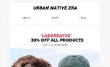 Urban Native Era coupon verification screenshot