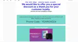Urology Health Store coupon verification screenshot