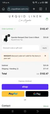 NOOZAY5 coupon verification screenshot