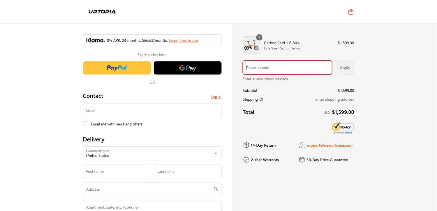 Urtopia discount code screenshot showing code UTP4 applied at Urtopia checkout page. Uploaded by SimplyCodes community member kalltrom21 on Aug 28, 2025