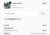 USA Curb coupon verification screenshot