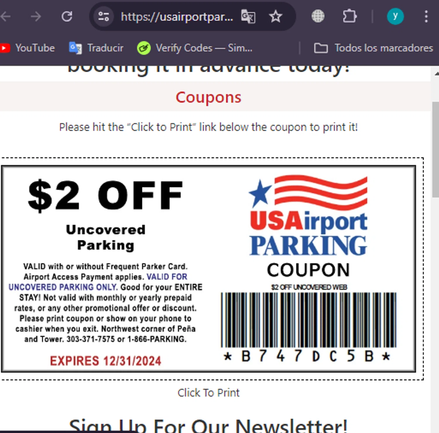 US Airport Parking Coupons 2 Off October 2024