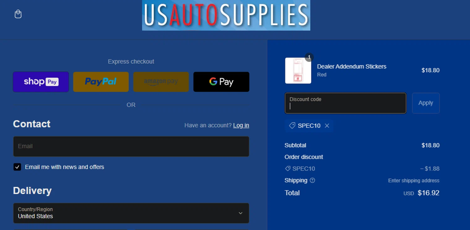 how to use Vroom coupons