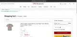 USC BookStores coupon verification screenshot