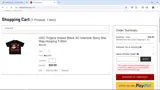 USC BookStores coupon verification screenshot