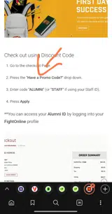 USC BookStores coupon verification screenshot