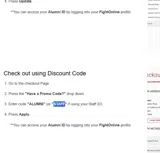 USC BookStores coupon verification screenshot