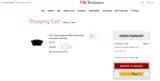 USC BookStores coupon verification screenshot