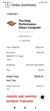 Buddy15 coupon verification screenshot