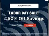 PARADE coupon verification screenshot