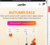 USMILEOFF coupon verification screenshot