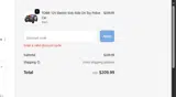 Mia10 coupon verification screenshot