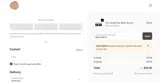 WELCOME10 coupon verification screenshot