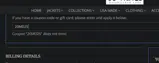 20MD25 coupon verification screenshot
