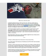 TOPGUN40 coupon verification screenshot