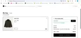 Zadig & Voltaire US coupon verification screenshot
