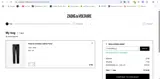 Zadig & Voltaire US coupon verification screenshot