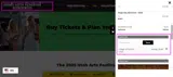 Utah Arts Festival coupon verification screenshot
