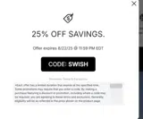 Utah Jazz coupon verification screenshot