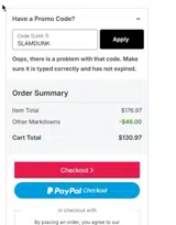 Utah Jazz coupon verification screenshot