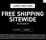 FSNOMIN coupon verification screenshot