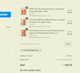 BLUEWATERBROOKE coupon verification screenshot