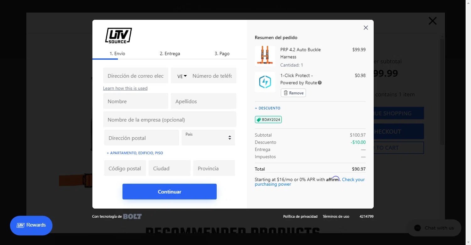 how to use UTV Source coupons