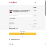 blaucosplay coupon verification screenshot